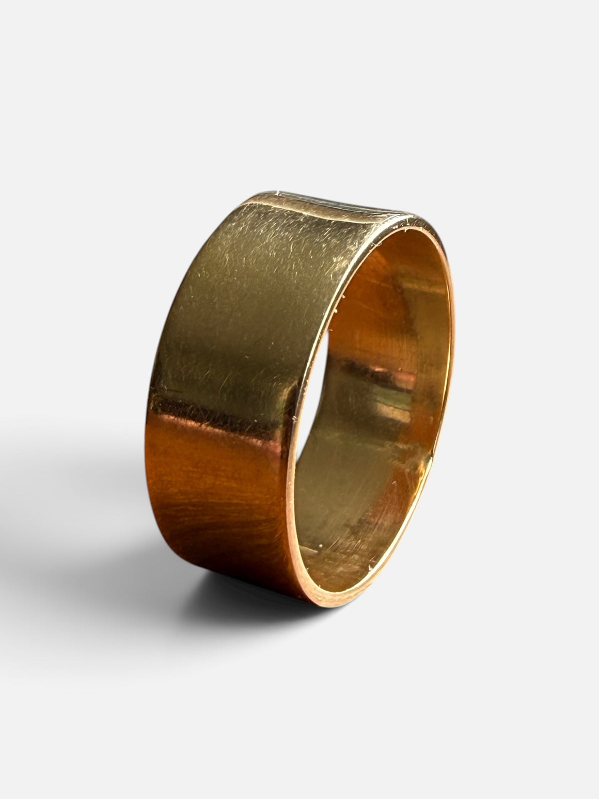 Estate 14K Yellow Gold Cigar Band