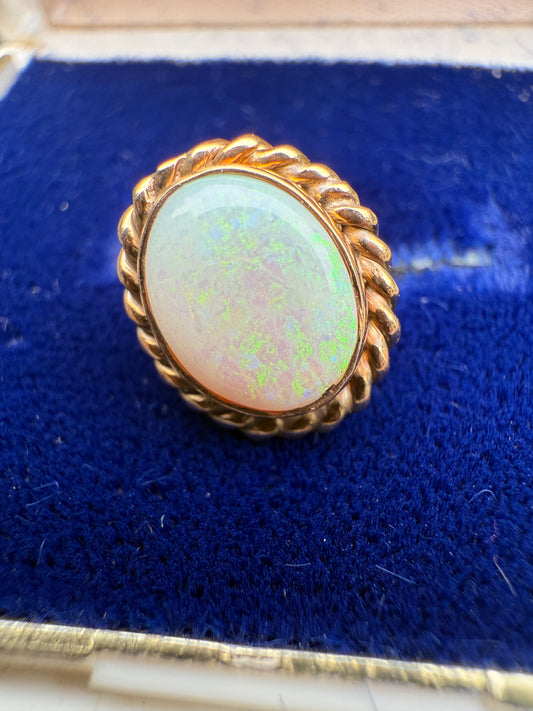 Vintage 14K Men's Gold Tie Tac | Australian Opal